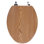 OakBrook Collection Sheridan Elongated Oak Wood Toilet Seat