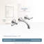 Robinet de salle de bain mural Kingsley-3864792