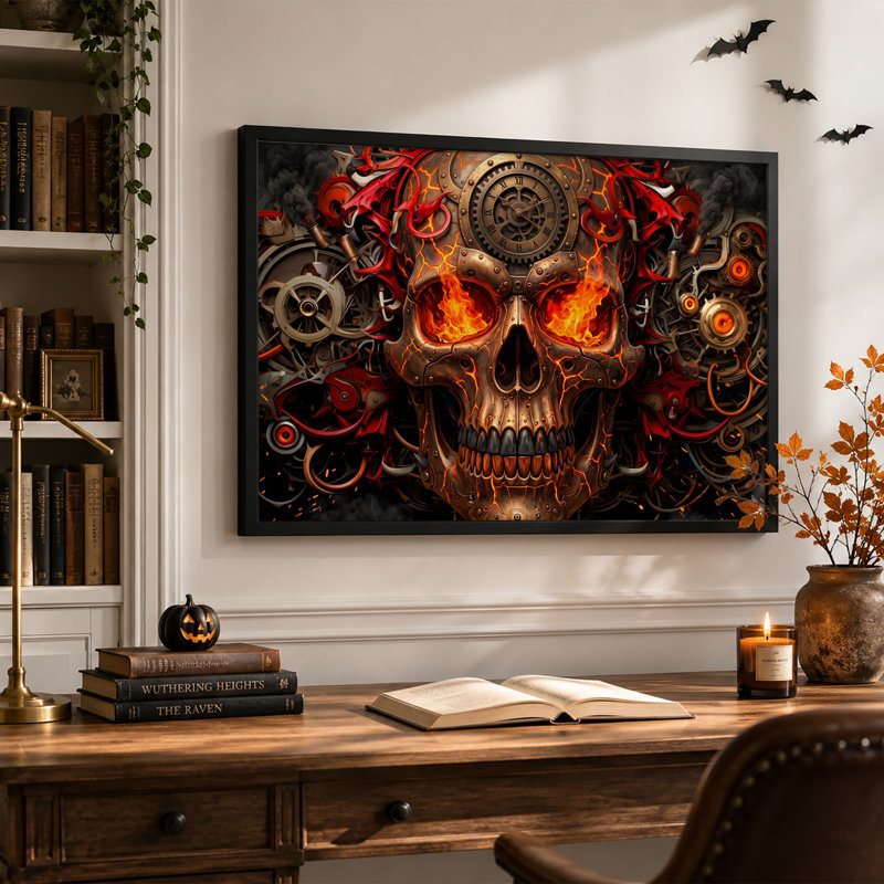 Art mural sur toile Steampunk, H 16 po x l 24 po