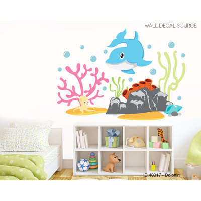 Nautical & Beach Non-Wall Damaging Wall Decal