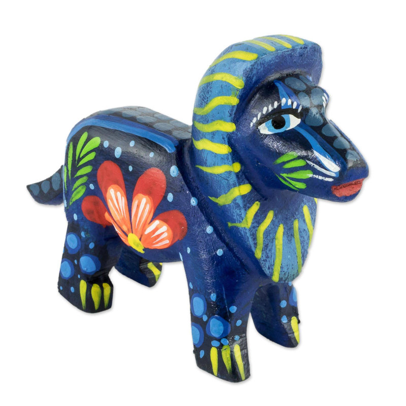 Figurine de lion fier