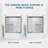 56"- 60" W X 58" H Sliding Frameless Shower Door