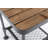 Valpy Solid Wood Top End Table