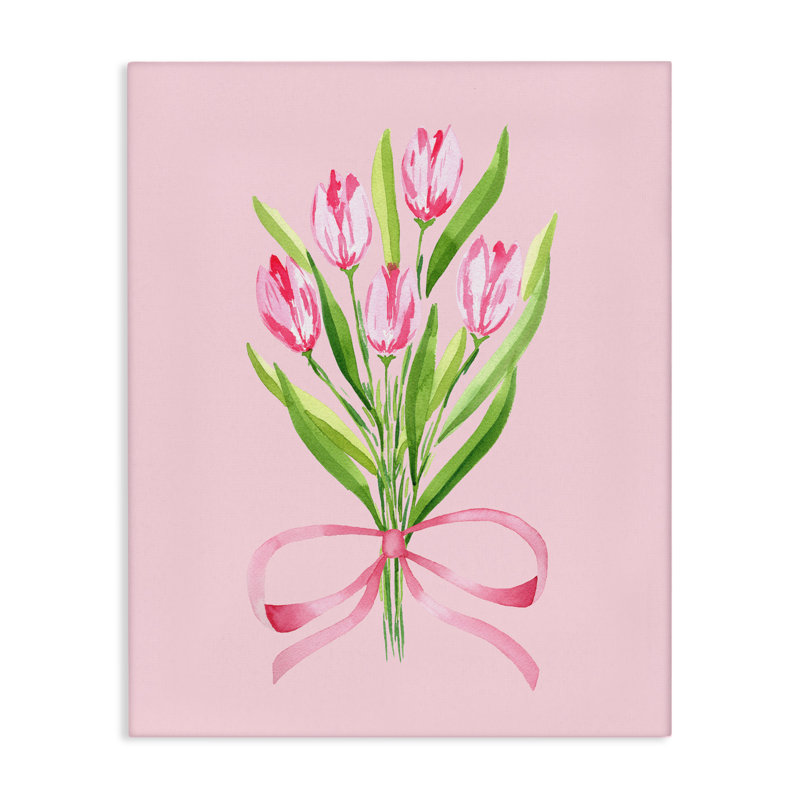 «Pretty And Sweet Tulips», conception par Nina Jacobs, H 20 po x l 16 po