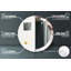 Huldar Glass Flat Wall Mirror