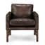 Fauteuil en cuir Chad-342404624
