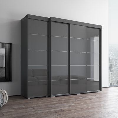 Manufactured Wood Armoire by Meble Furniture
