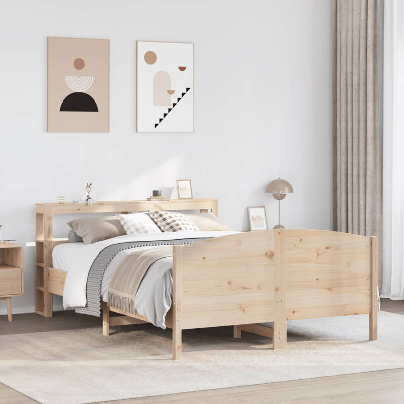 Bed, Brown, 180 x 200cm