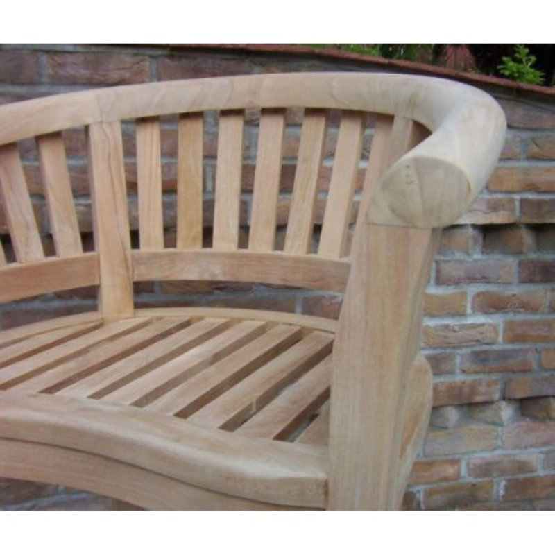 Galesburg Teak Outdoor Stool