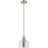 Tryphena 1 - Light Brushed Nickel Pendant