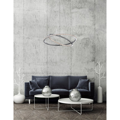 2 - Light Chrome LED Pendant