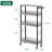 Black 34.56'' H x 16.65'' W Utility Cart-99341880