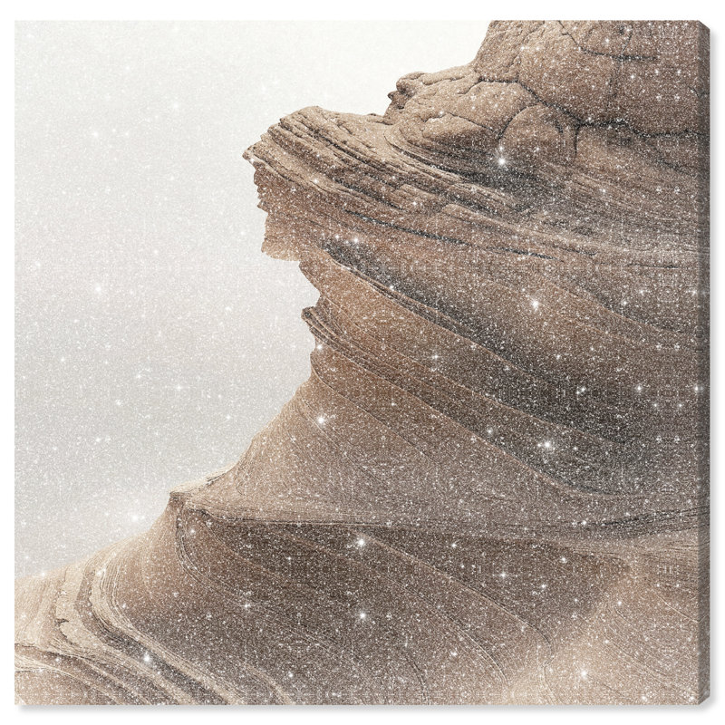 Stoic Sandstone I Print by Oliver Gal, 12"H x 12"W, Gallery Wrapped