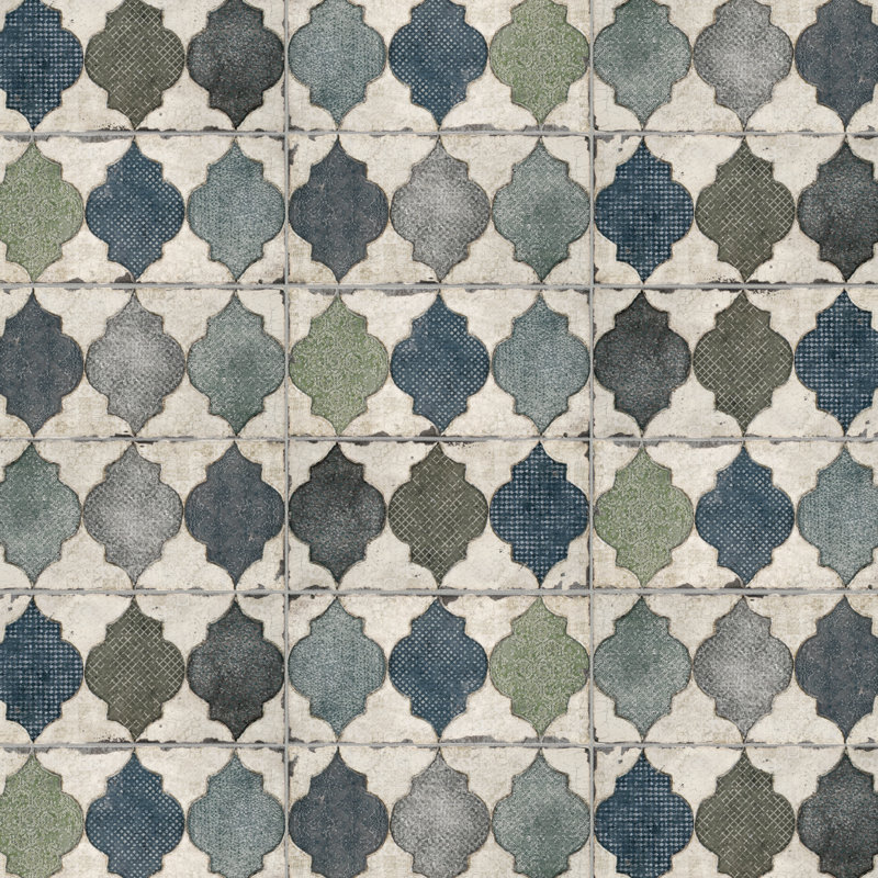 Essenza 6" x 12" Ceramic Patterned Wall Tile