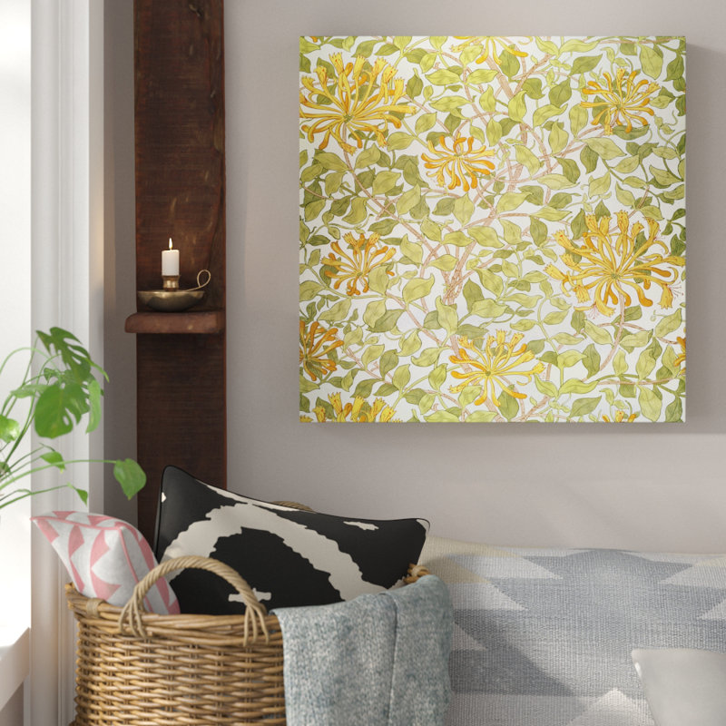 «Gloversville Honeysuckle», impression sur toile tendue, H 14 po x l 14 po x P 2 po