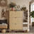 9-tier Entryway Shoe Storage Cabinet With Mirror And 3 Flip Drawers, Fluted Arched Design