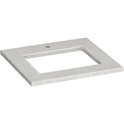 Silestone Quartz 25-In Vanity Top With Rectangle Cutout