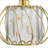 Temaraia 1-Light Crystal Semi Flush Mount Celling Light-1408573083