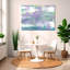 « lavande calme matin »-impression sur toile tendue-23209577