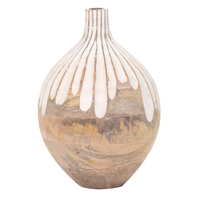 Wood Table Vase