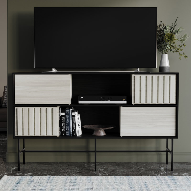 Console média gris clair Oakridge, Gris clair