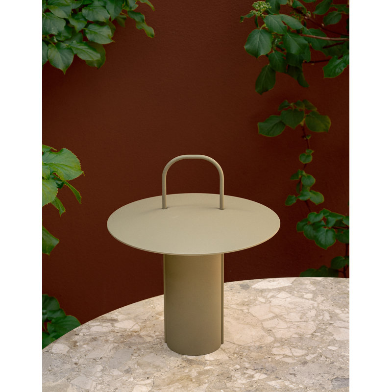 Ray LED Table Lamp, Dusty Green
