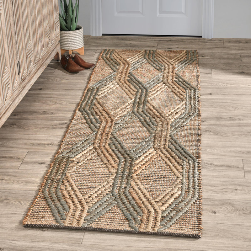 Geometric Area Rug, Rectangle 5' x 8'
