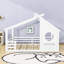 Lit House House avec fenêtre et tablette-2131462302-2131462301