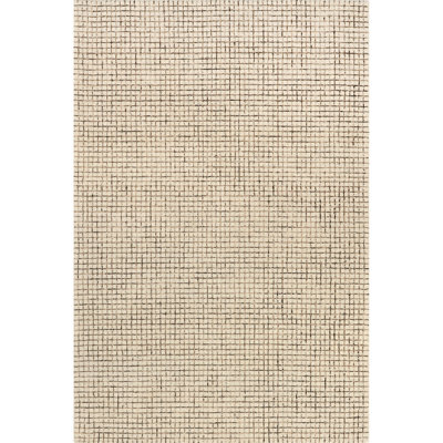 Katasha Checked Wool Area Rug