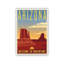 Arizona, style rétro, affiche de voyage, impression rétro sans cadre, art mural maison et bureau-818797699