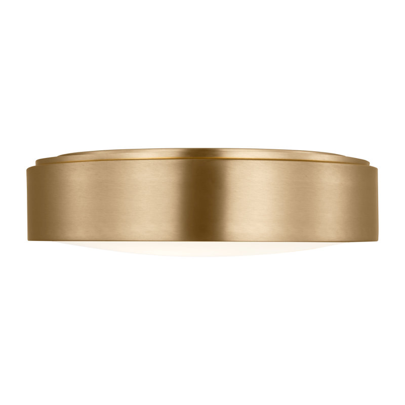 Albee Large Flush Mount from Generation Lighting , Satin Brass