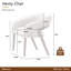 Houston Vanity Chair - Walnut