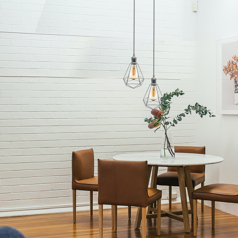 Kermina 1 - Light Chrome Single Pendant, No