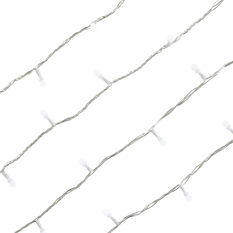 609.6cm LED Indoor / Outdoor String Lights, Cool White