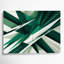 «Geometric Abstraction 33», art mural sur toile verte