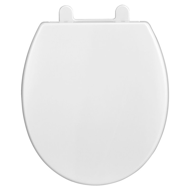Telescoping Round Toilet Seat and Lid, White