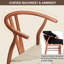 Chaises de salle à manger à dossier en Y en bois massif Wishbone-504211474