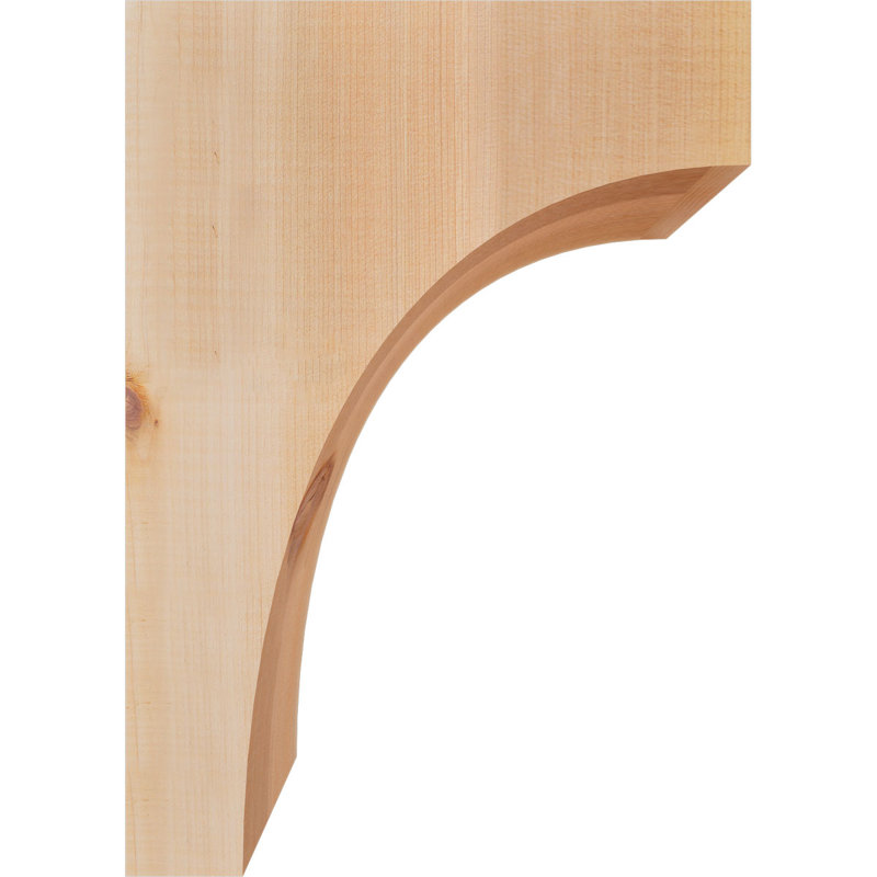 Huntington Corbel, H 14 po x l 5,5 po x P 10 po, Lisse, Cèdre rouge