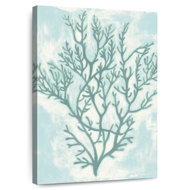 Brampt Living Teal I, 48" H x 32" W