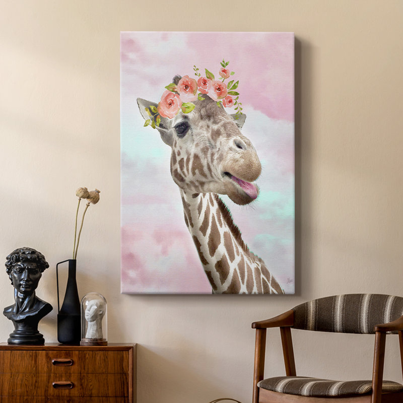 Floral Fun I - galerie sur mesure, H 36 po x l 24 po