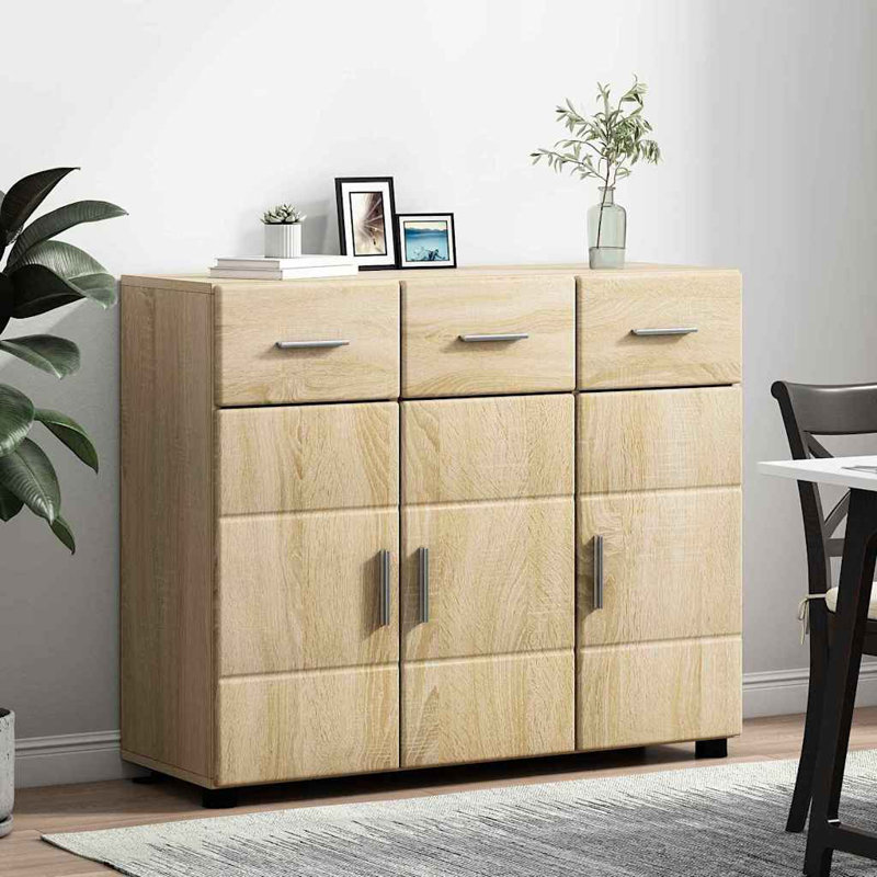 Rectangle Accent Cabinet, Sonoma Oak