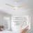 Gurseerit 52'' Ceiling Fan with LED Lights