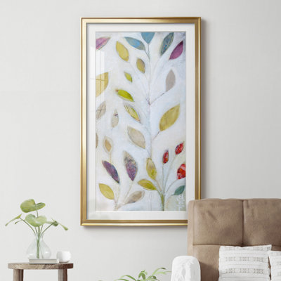 «Once II» - Reproduction d'art graphique sur papier encadré