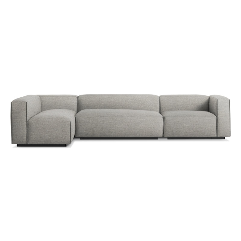 Cleon Modular Sectional, Maharam Meld in Panda, Right Hand Facing