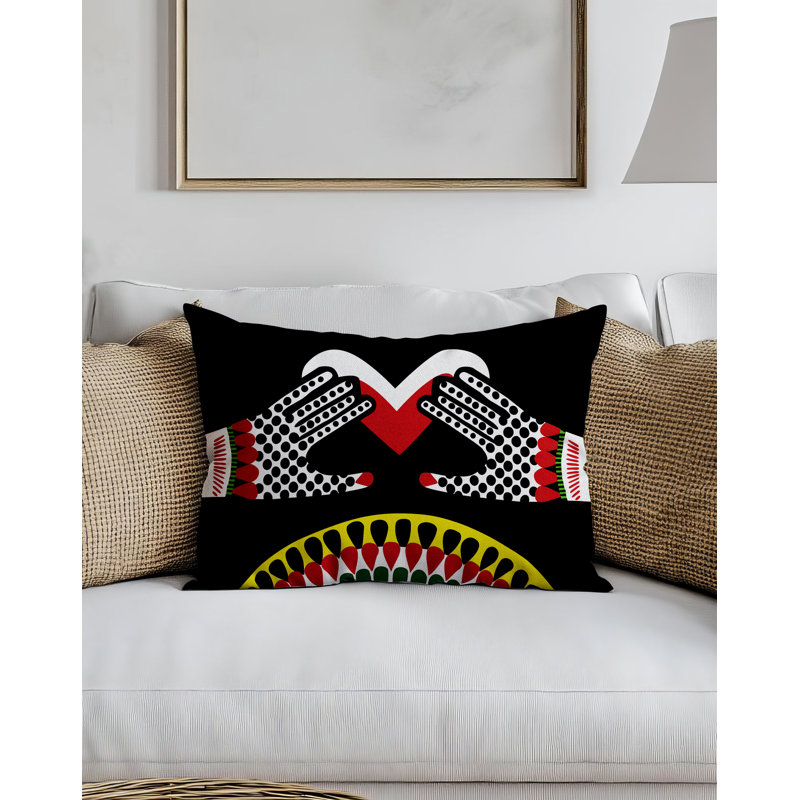 Love You  Rectangle Throw Pillow