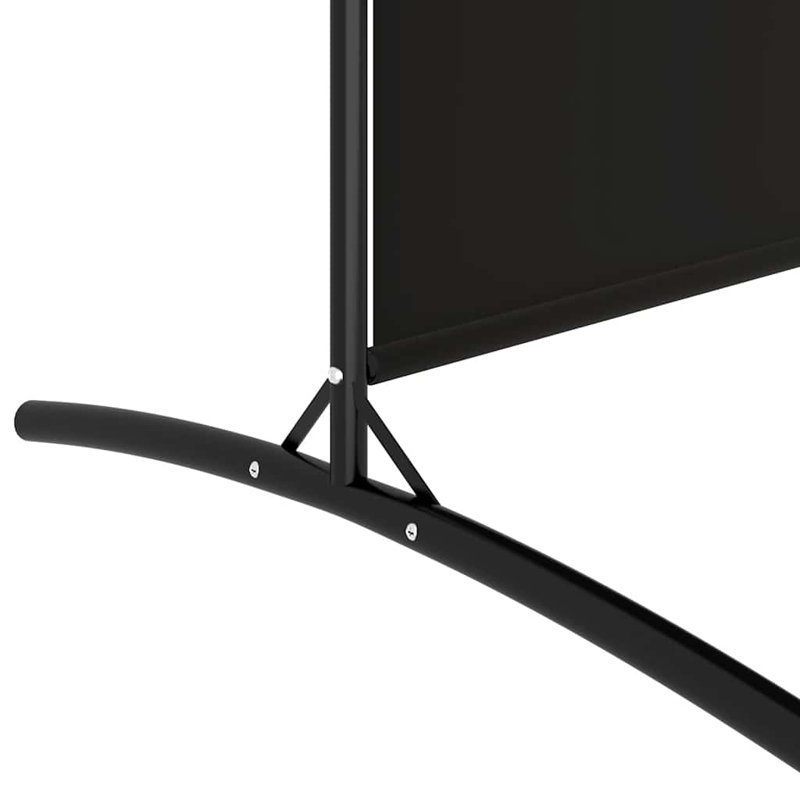 Cloison pliante Alaw H 70,9 po, Noir, 5
