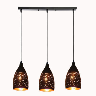 3 - Light Black Pendant