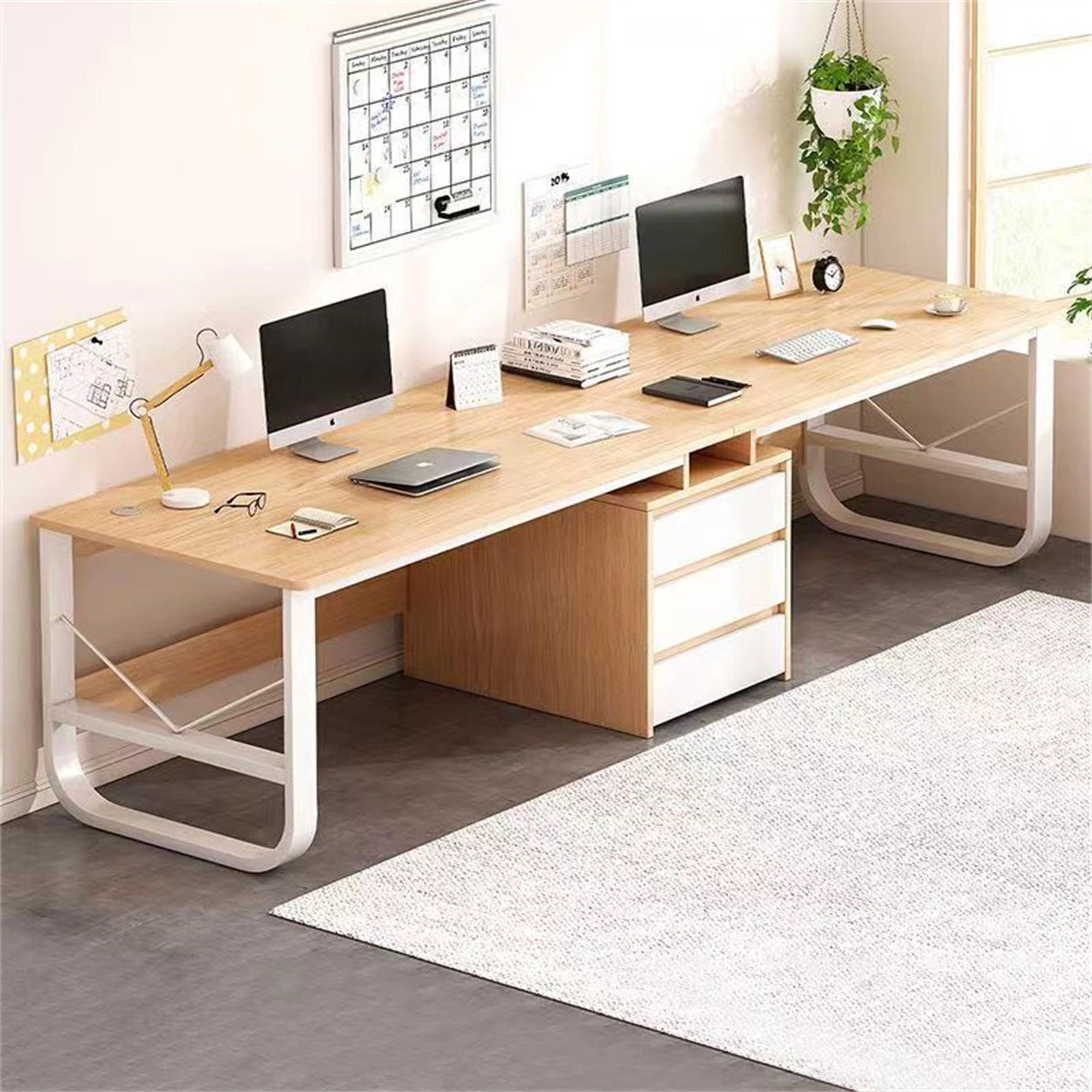 Latitude Run® Aashritha Metal Base Computer Desk | Wayfair