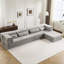 Upholstered 77.54 " Fabric Sectional