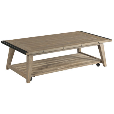 Matewan Solid Wood Top Coffee Table